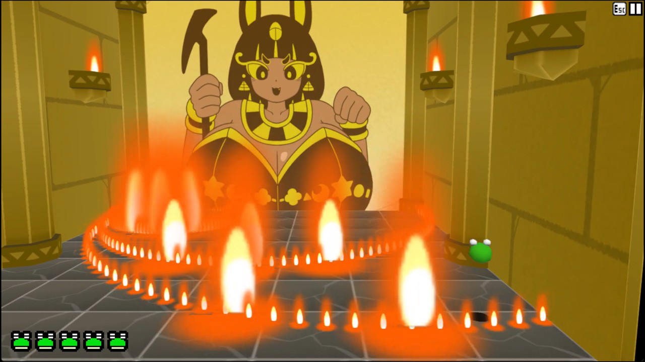 Screenshot 2 for FROG vs Mural Girl 3 The Crossroad