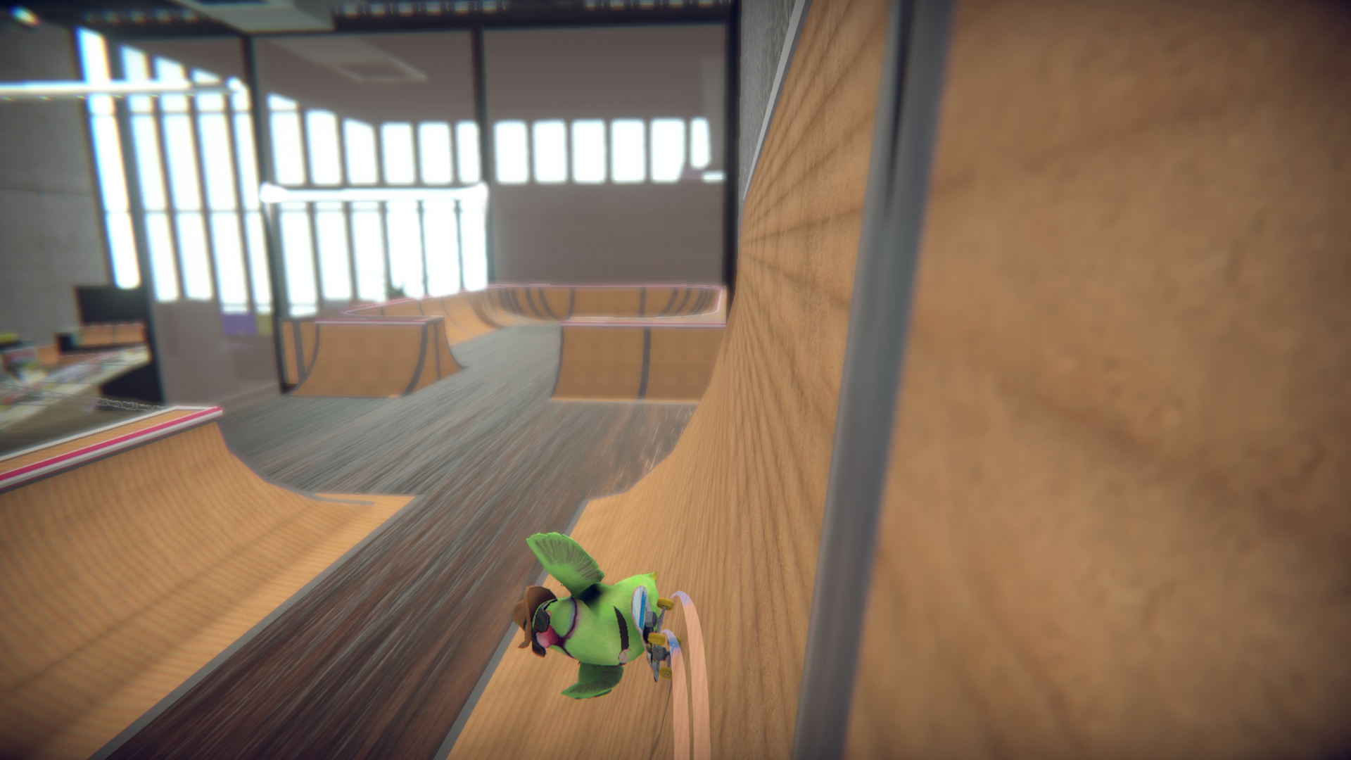 SkateBIRD, um jogo de skate com pássaros