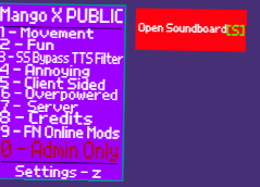 Mango X Menu [scratch menu] by Mango