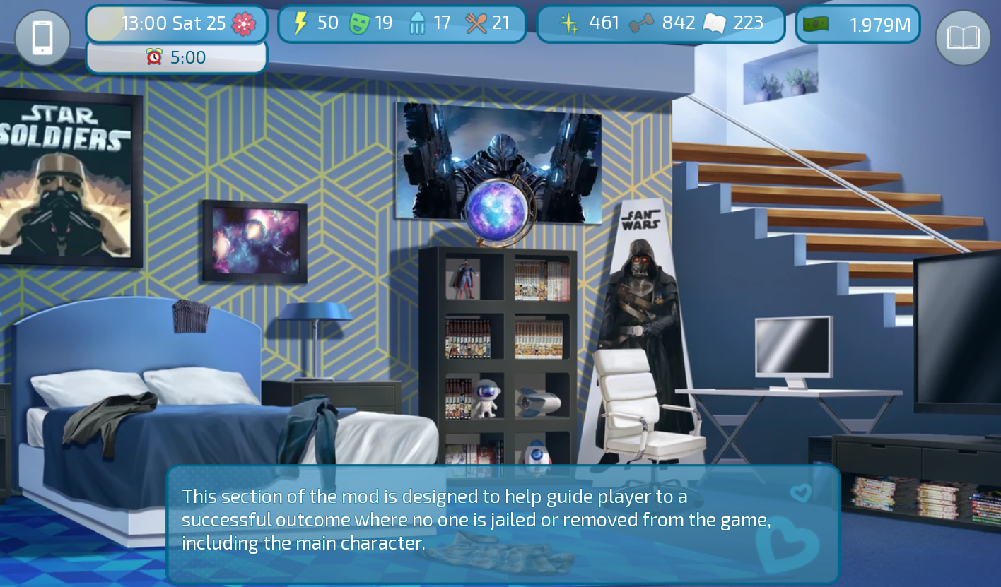 Screenshot 13 for Love & Sex: Second Base - Harem and Investigation Helper mod