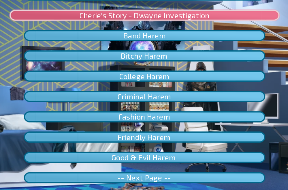 Screenshot 2 for Love & Sex: Second Base - Harem and Investigation Helper mod