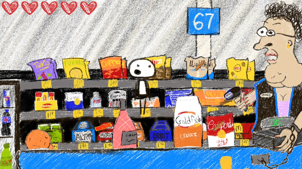 Walmart Checkout Lane