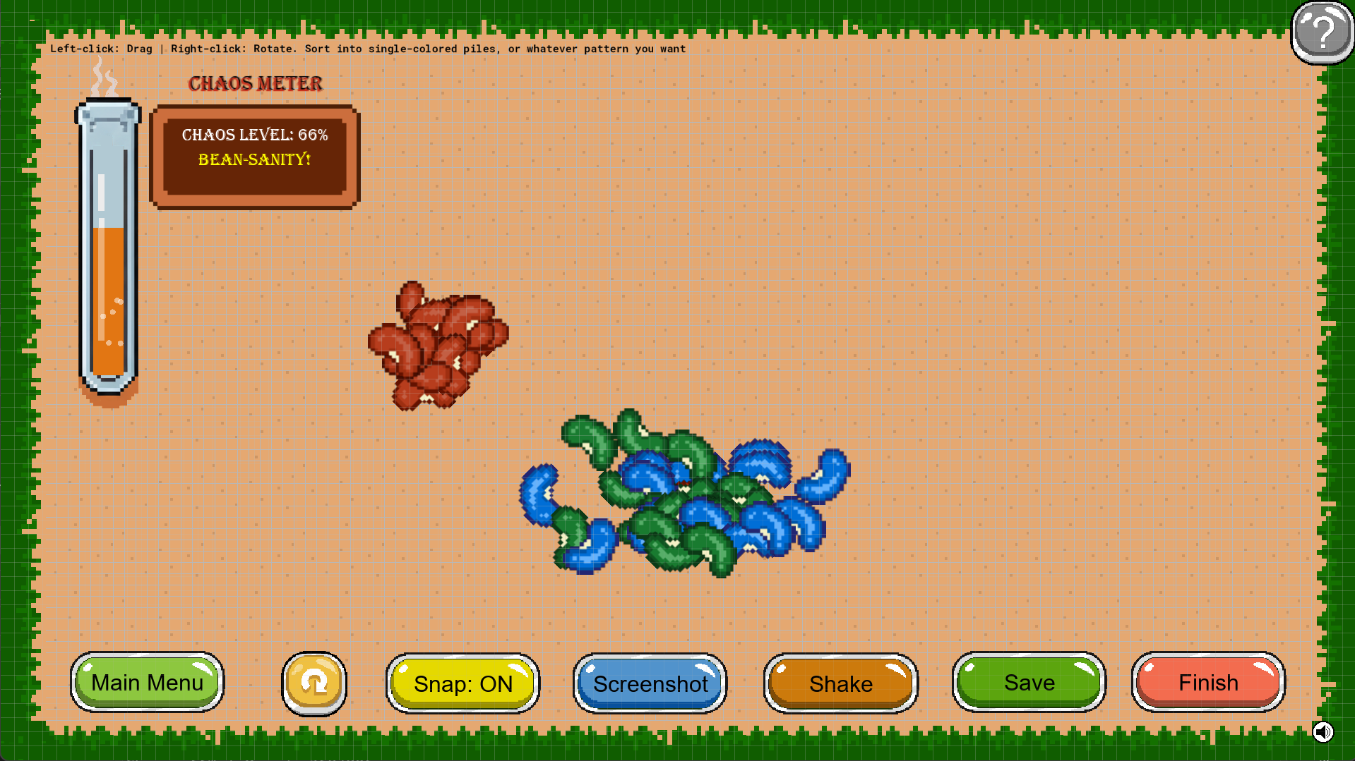 Bean Sorter Game by Sweet Pea Games