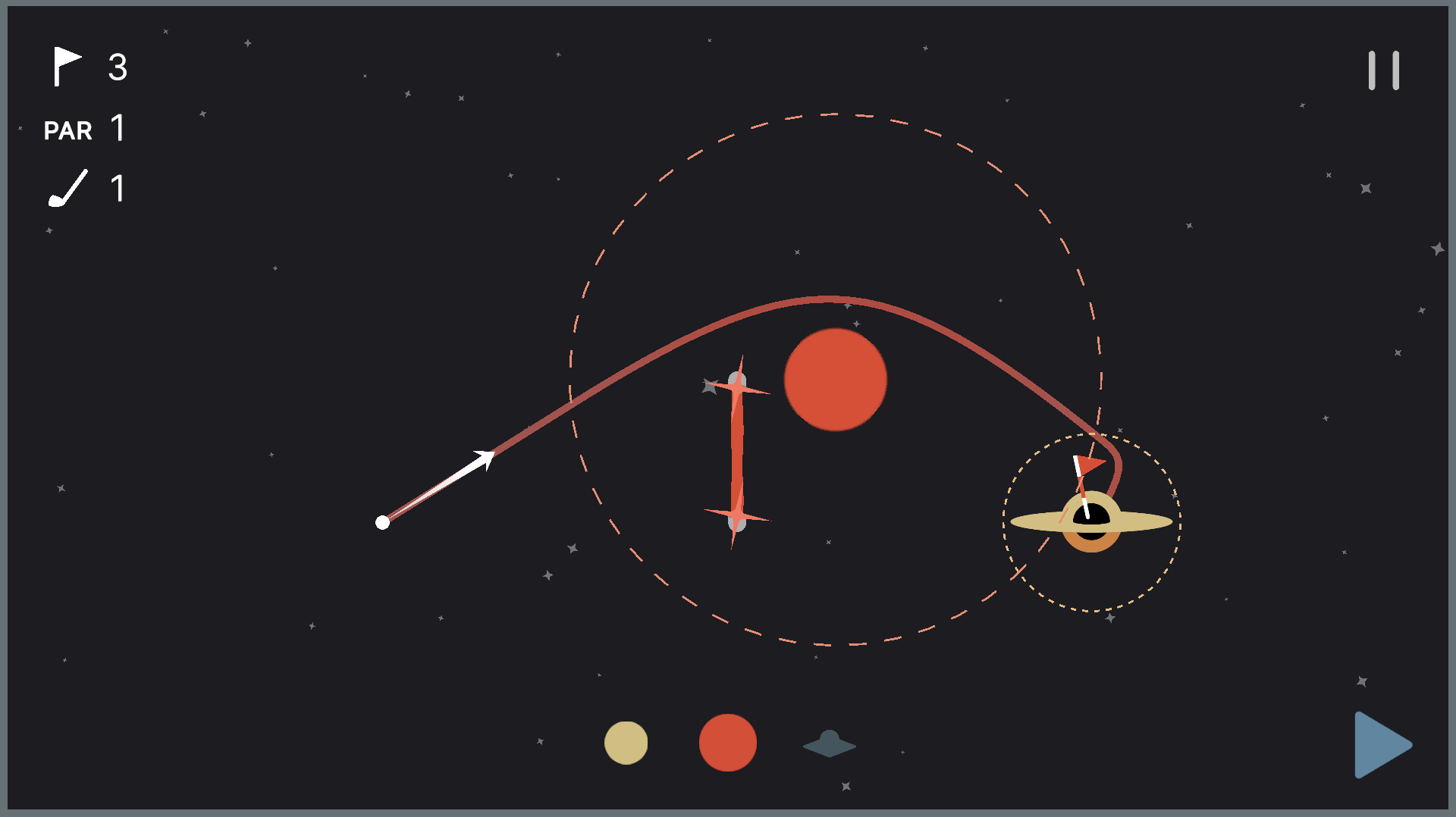 Screenshot 4 for Putt Putt Perfection: Bartholemew's Galactic Grand Slam