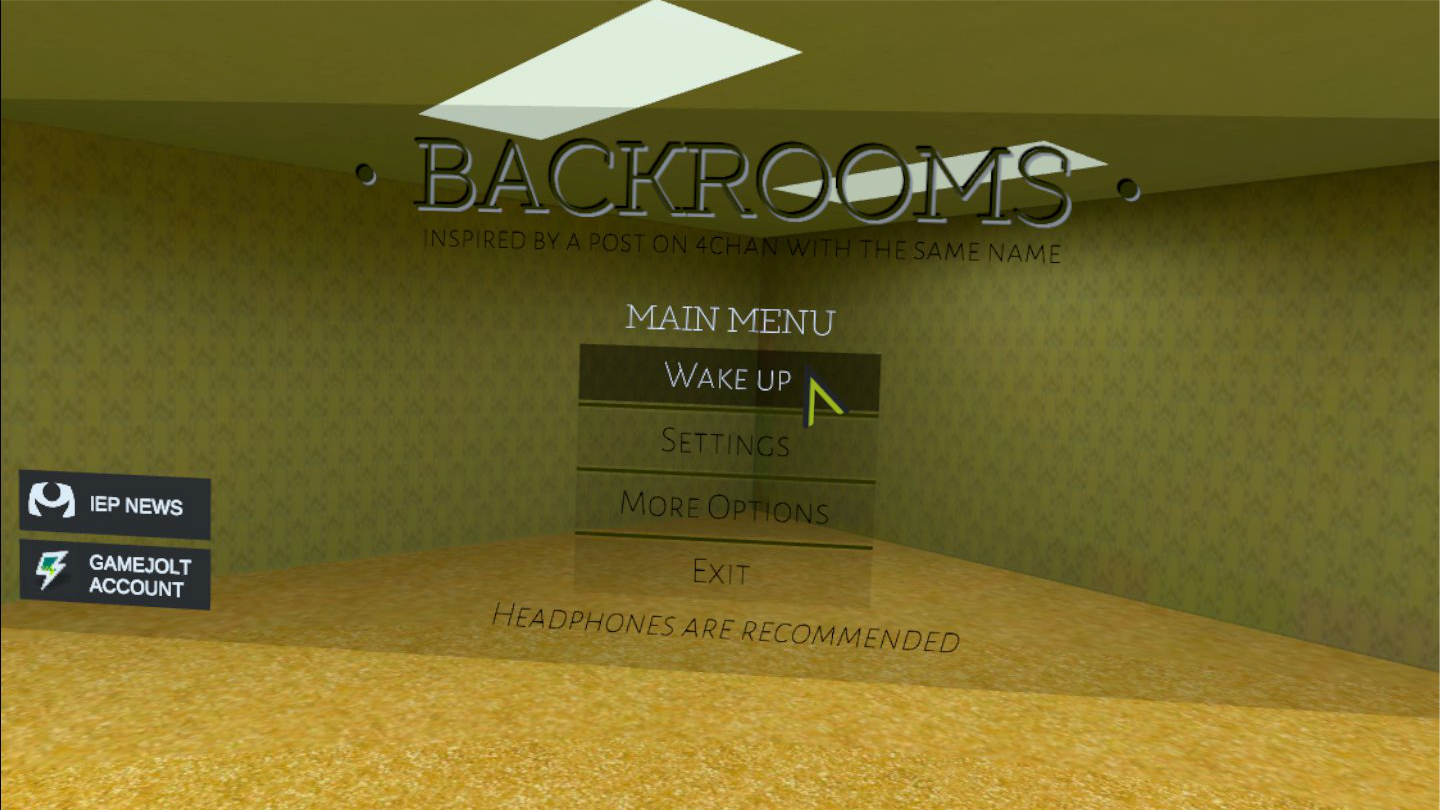 Backrooms - Play Backrooms Online on KBHGames