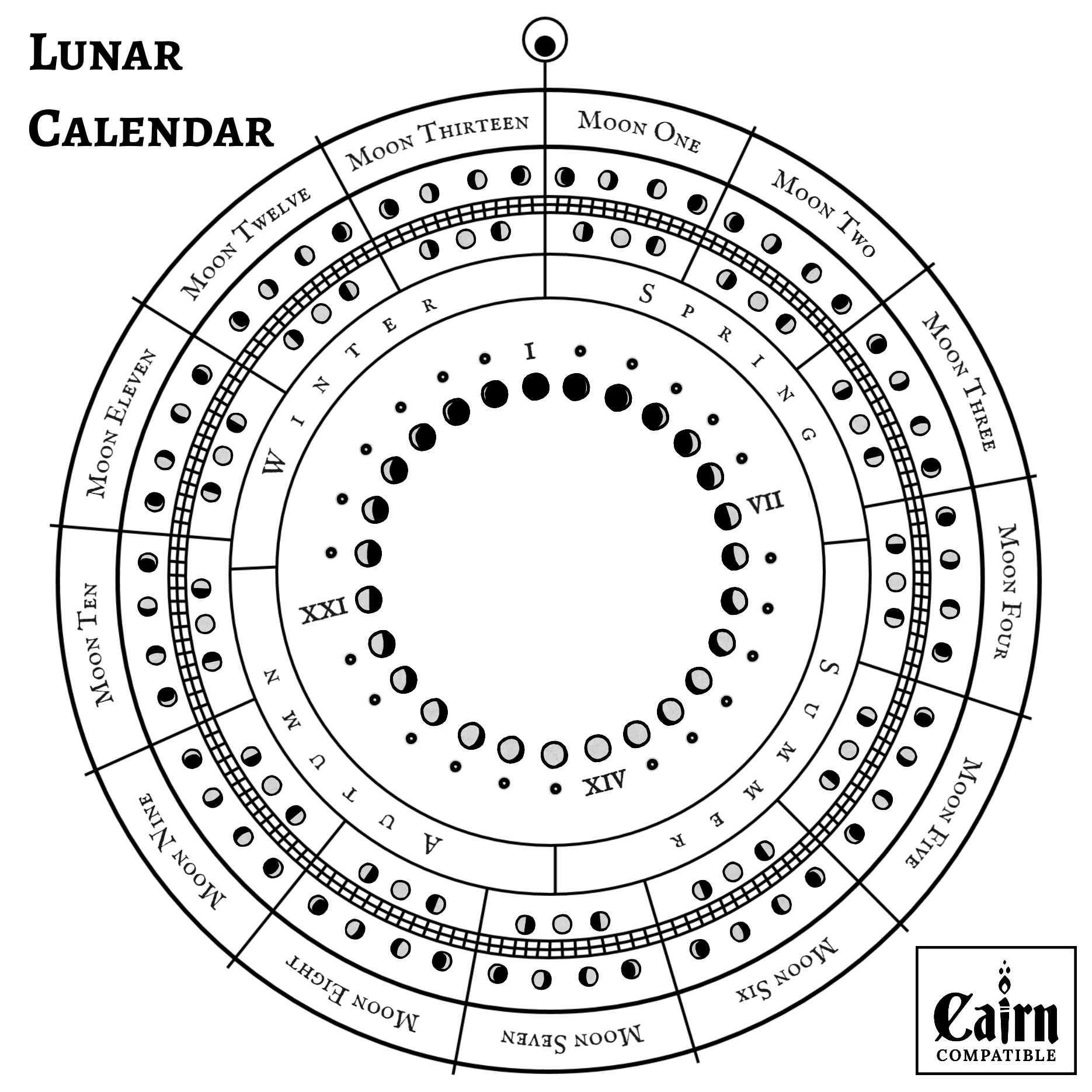 Screenshot 2 for Lunar Calendar | Cairn