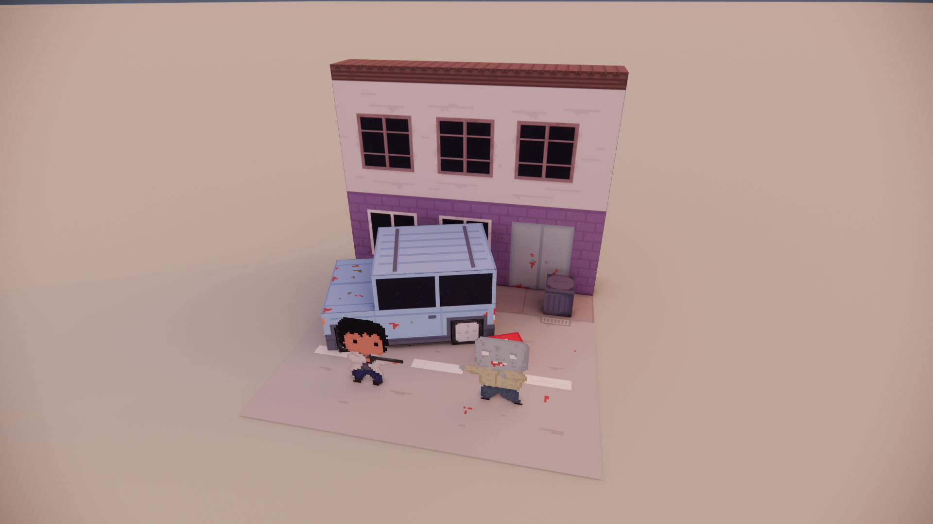 Screenshot 8 for OCASO - PACK 01 | FORMANULA (Papercraft Diorama Kit)