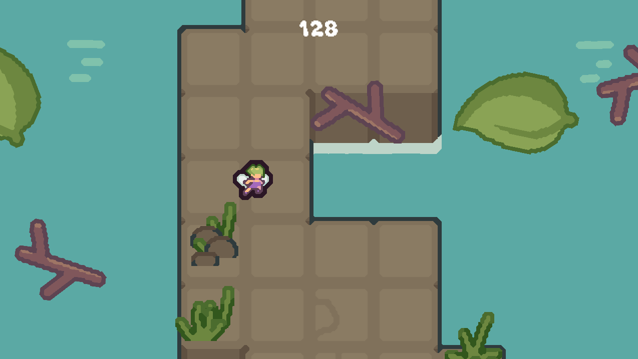 Screenshot 3 for A fairy getting across a body of water while it's windy
