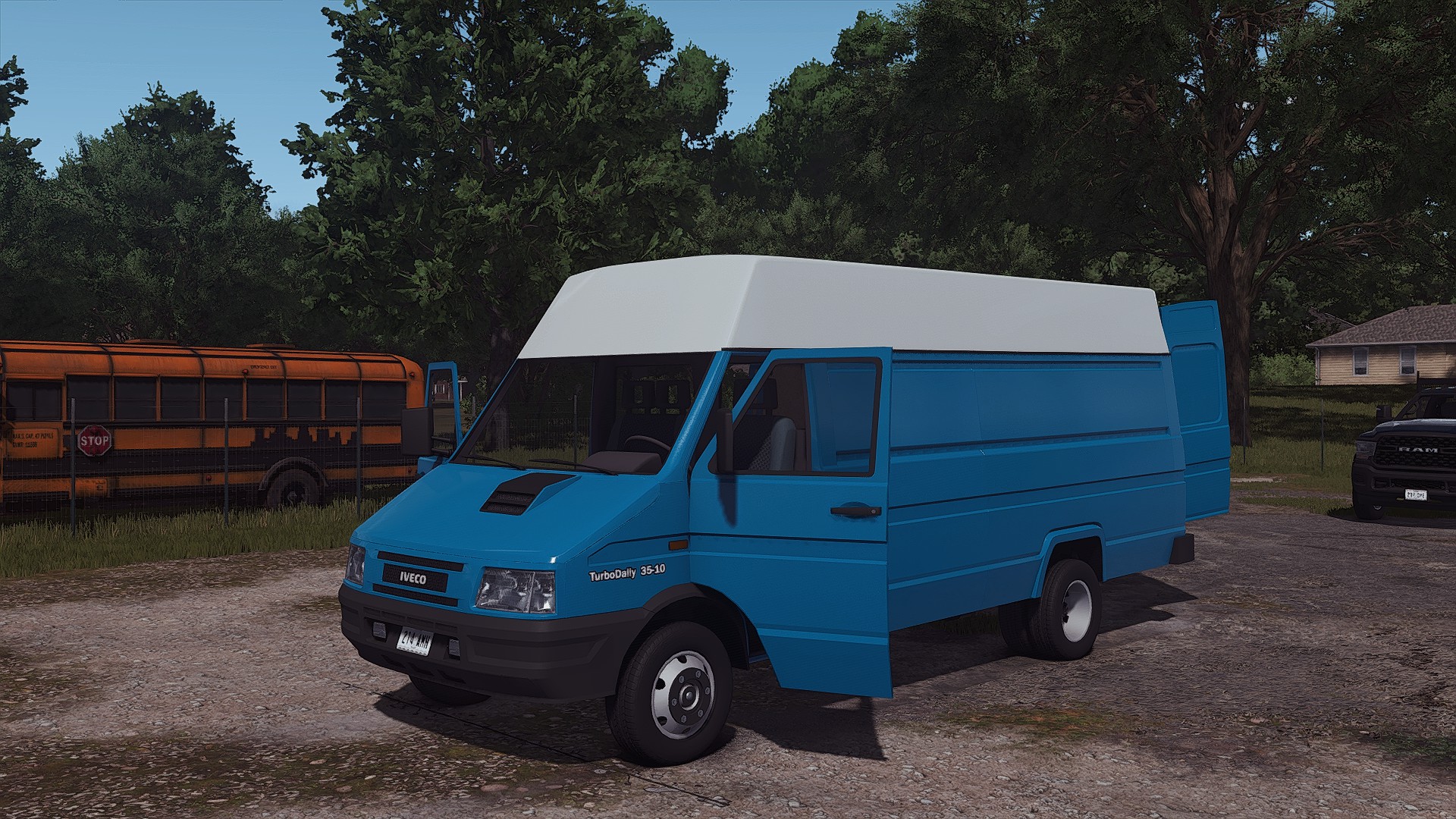 Screenshot 4 for FS25 1989 Iveco Turbo Daily 35-10