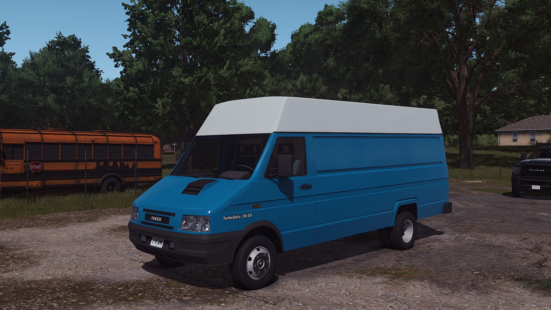 Screenshot 2 for FS25 1989 Iveco Turbo Daily 35-10