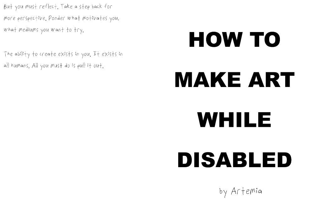 Screenshot 4 for HOW TO MAKE ART WHILE DISABLED