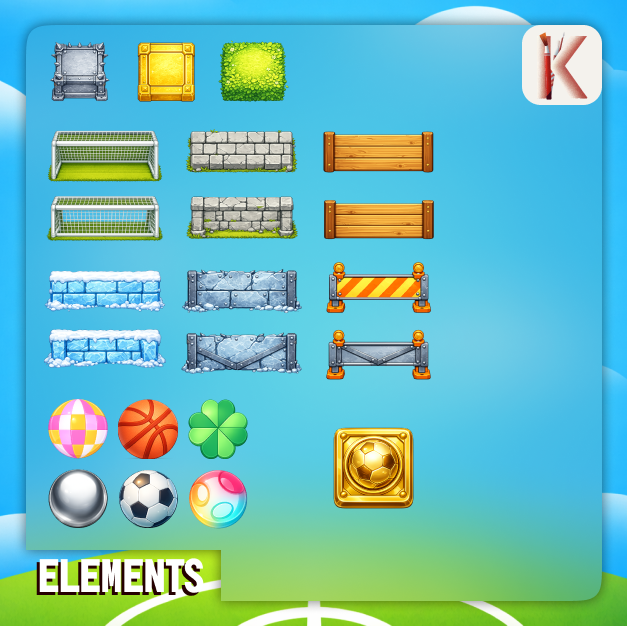 UI DESIGN GAME: Football Pong by Kraupin - UI Designer