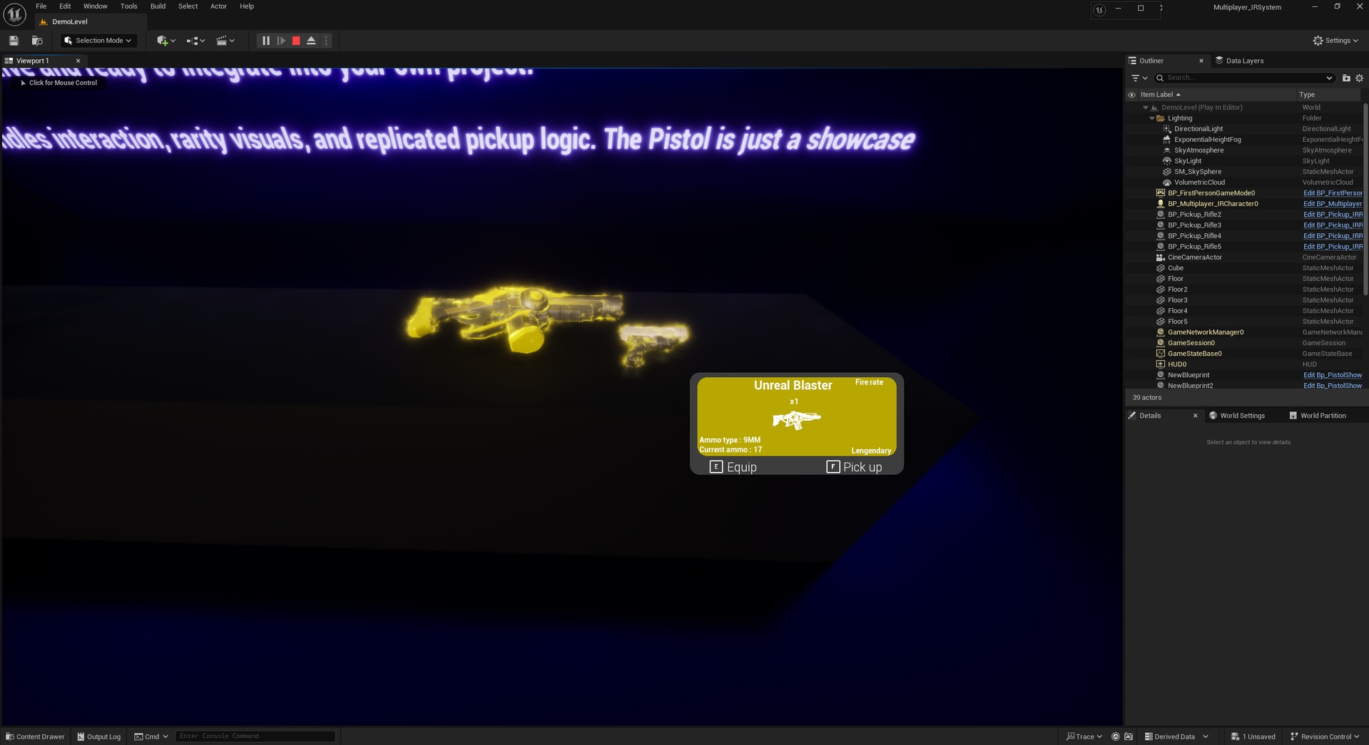 Multiplayer Interaction & Rarity System by Astral Graphics