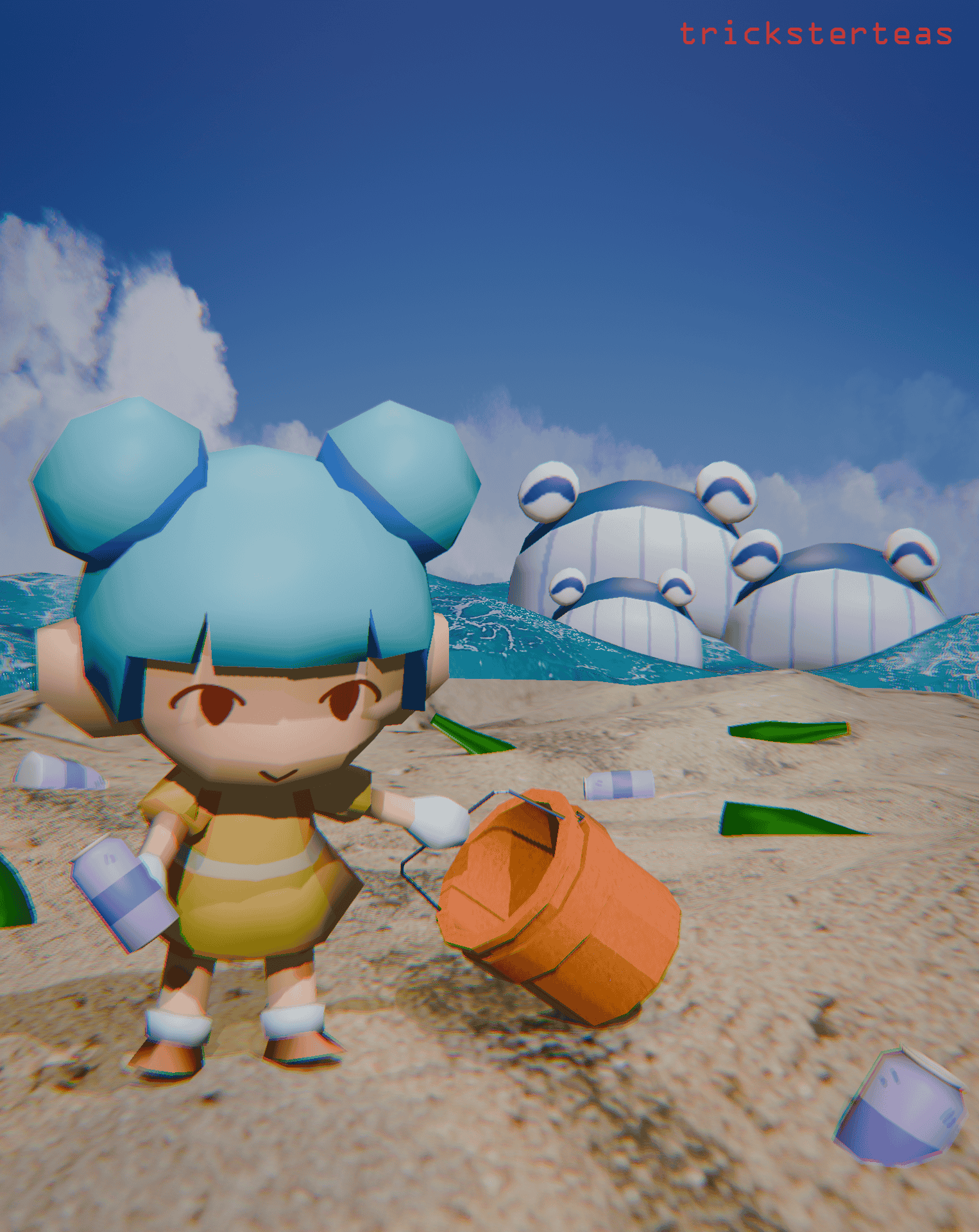 Screenshot 4 for Let's Clean the Ocean~