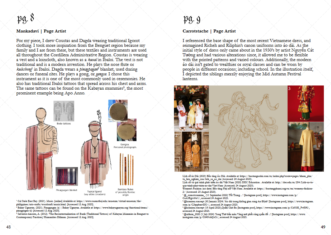 Screenshot 4 for Interwoven: A Witch Hat Atelier Fashion Zine