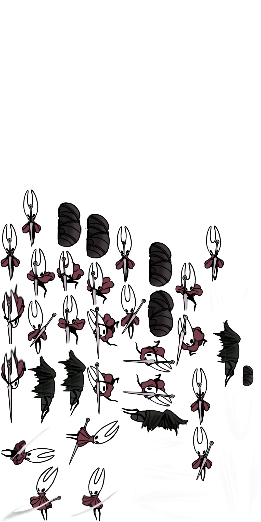 Hollow Knight: Silksong Sprites by Ilves15