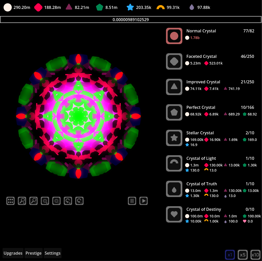 Screenshot 2 for Kaleidoscope Idle