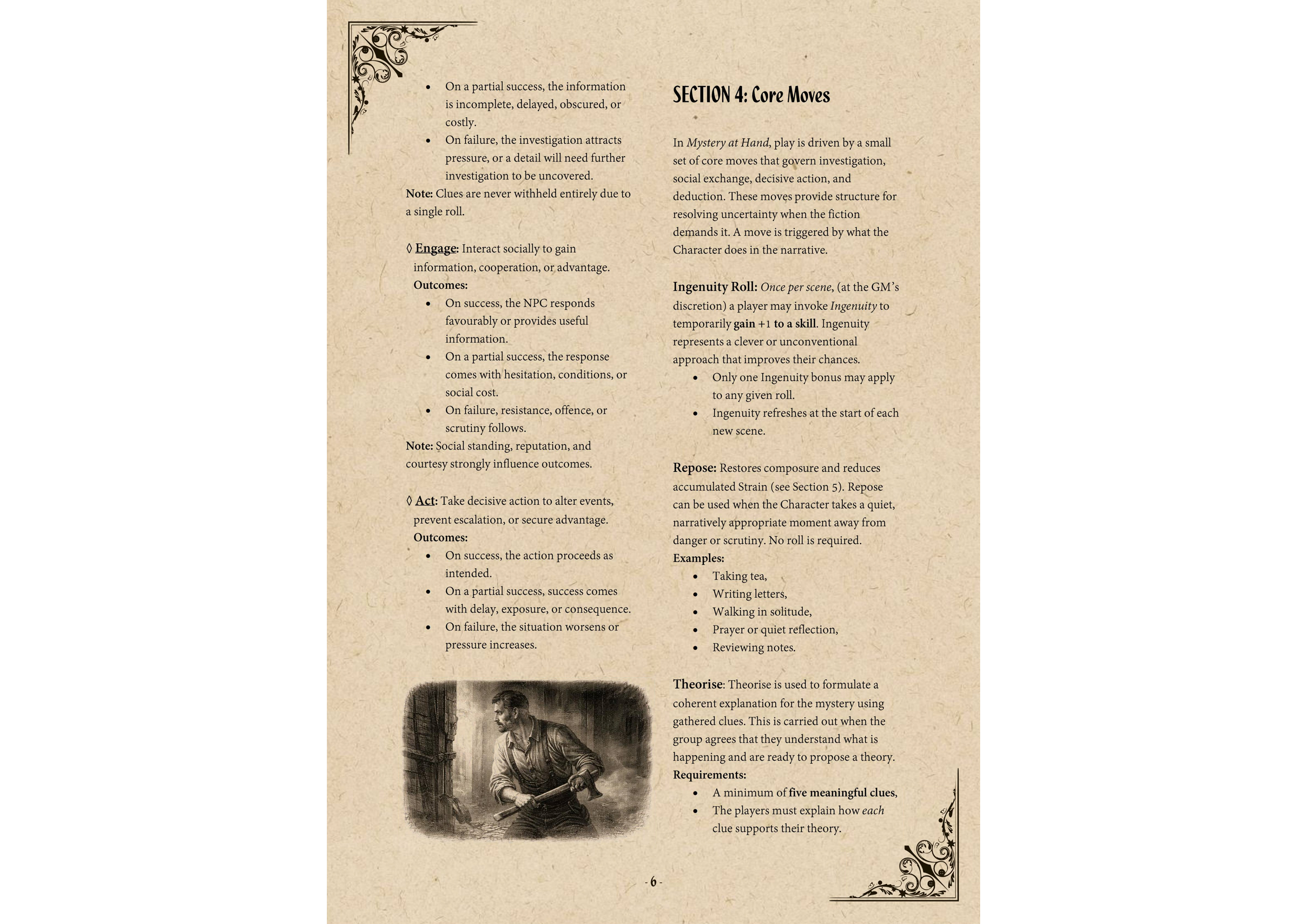 Screenshot 6 for Mystery at Hand - A Victorian-Era Mystery TTRPG