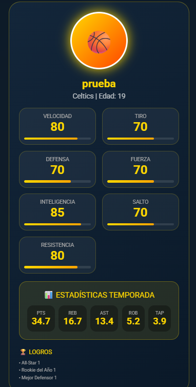 NBA Legacy Simulator by luis_.03