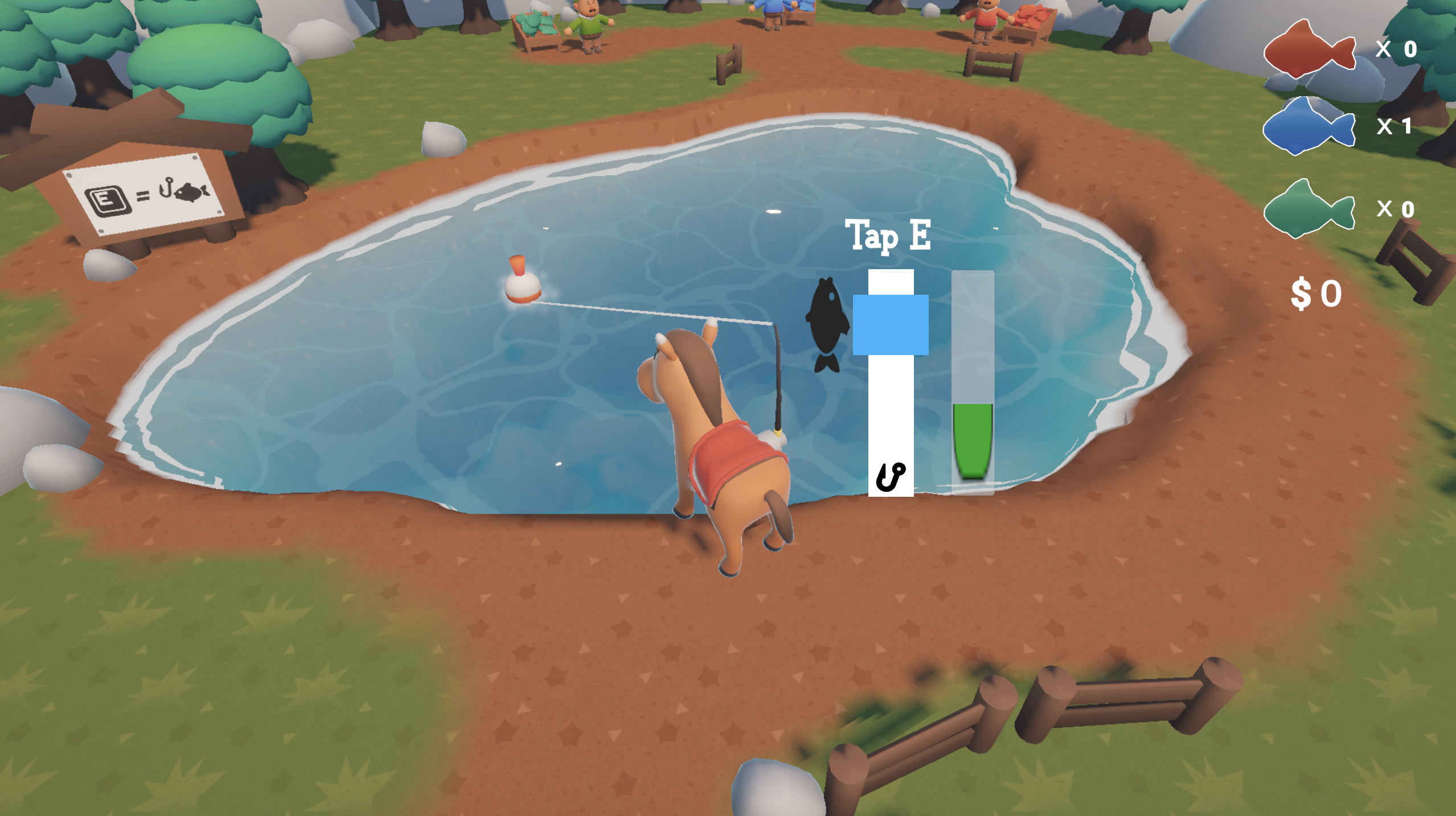 Screenshot 2 for Horse Divorce Fishing