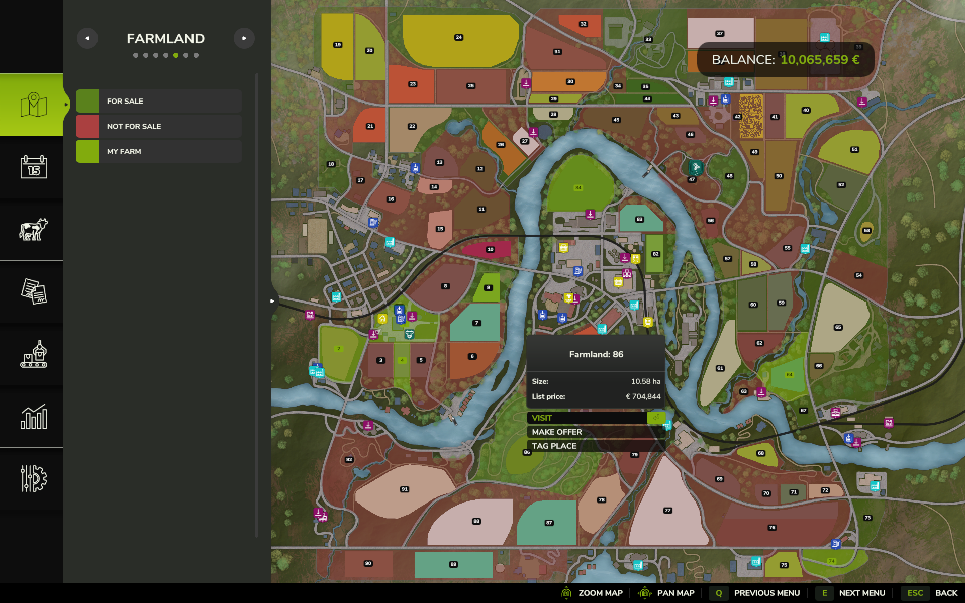 Screenshot 2 for FS25 Farmland Market