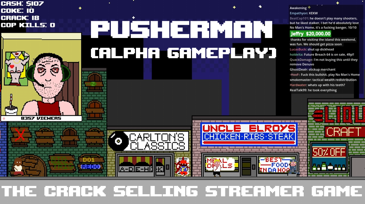 Watch PUSHERMAN Alpha Gameplay
