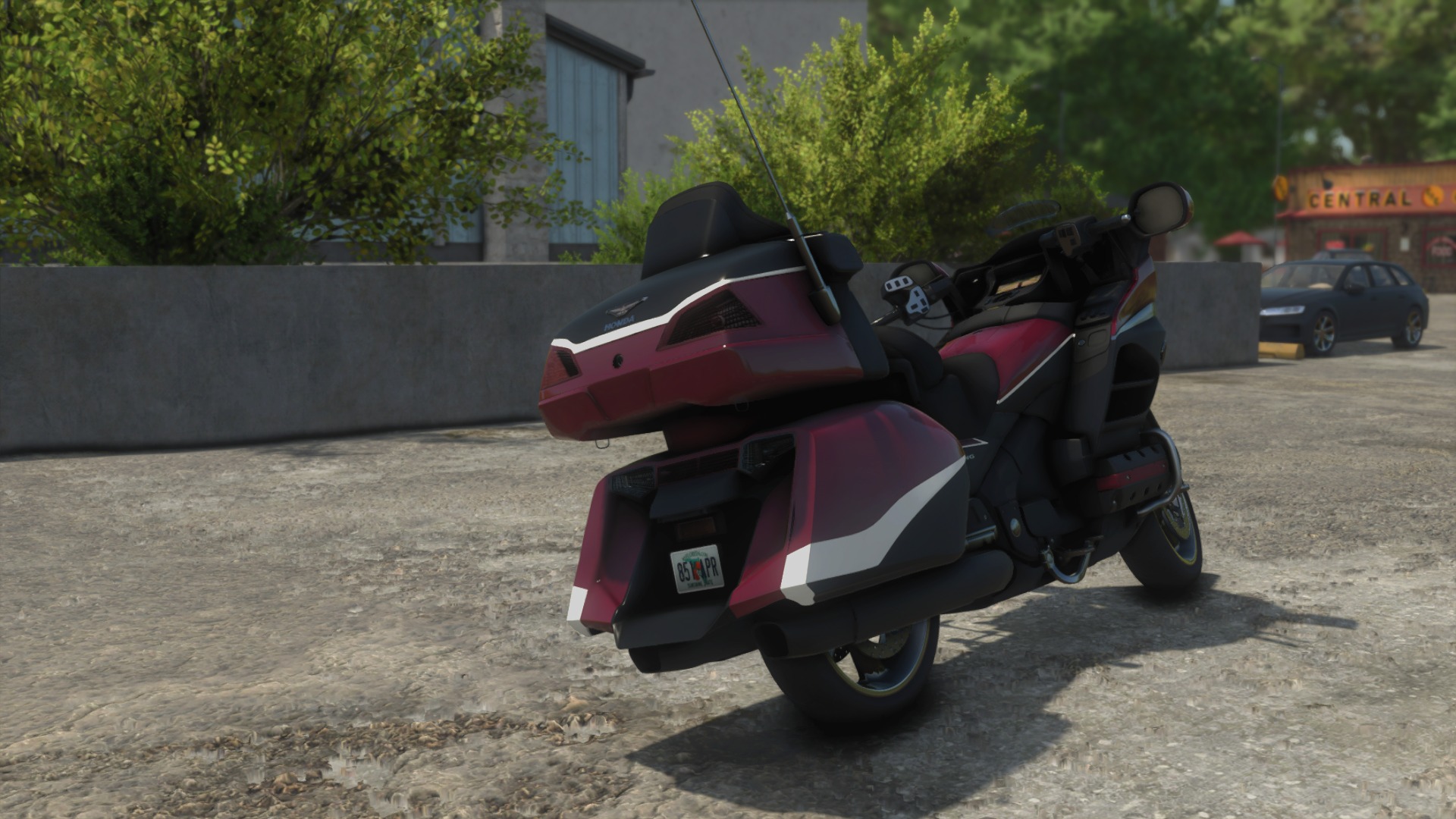 Screenshot 3 for FS25 - 2015 Honda Goldwing