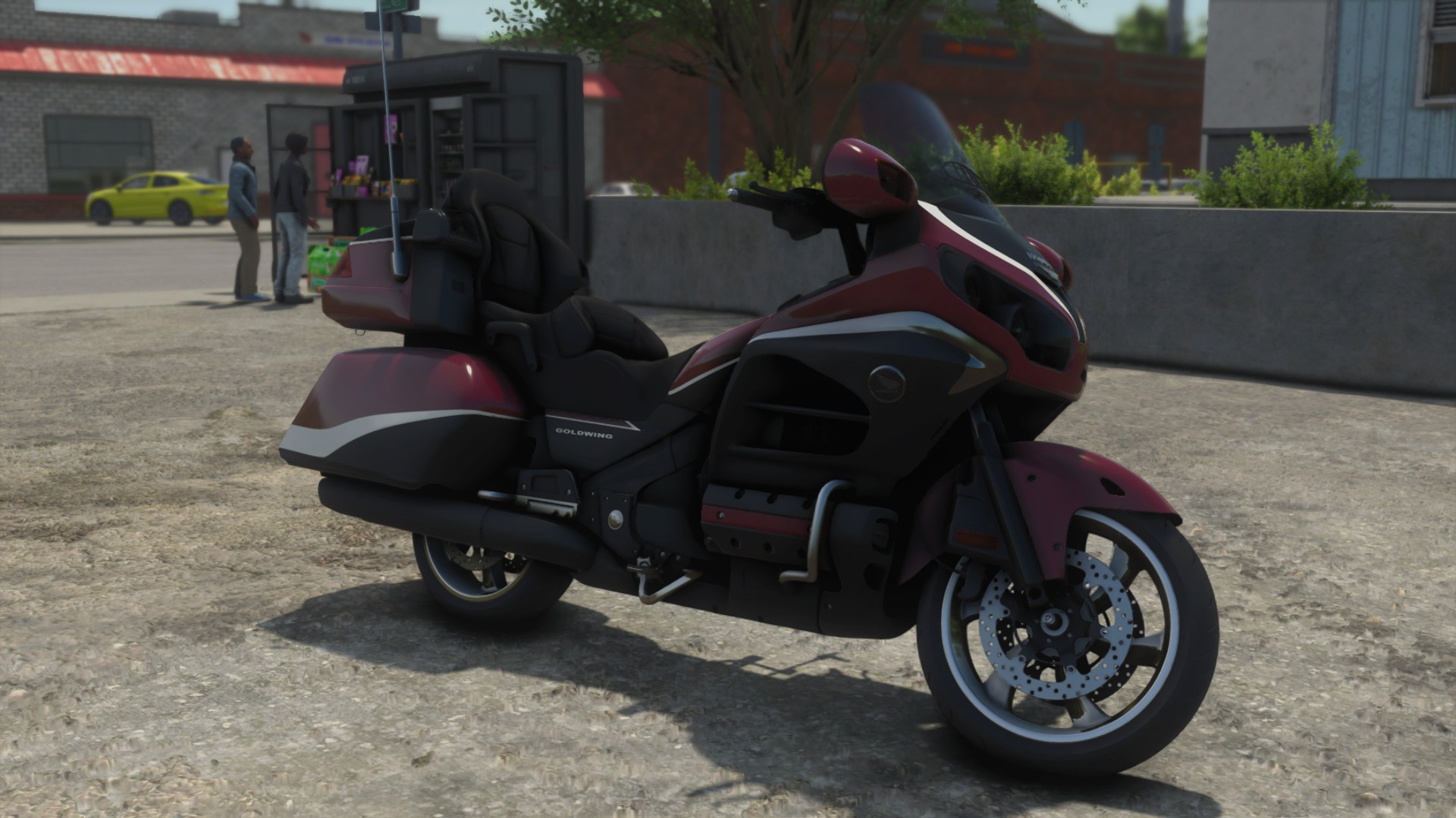 Screenshot 4 for FS25 - 2015 Honda Goldwing