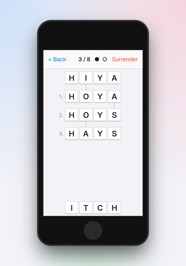 Screenshot 3 for Word Ladder