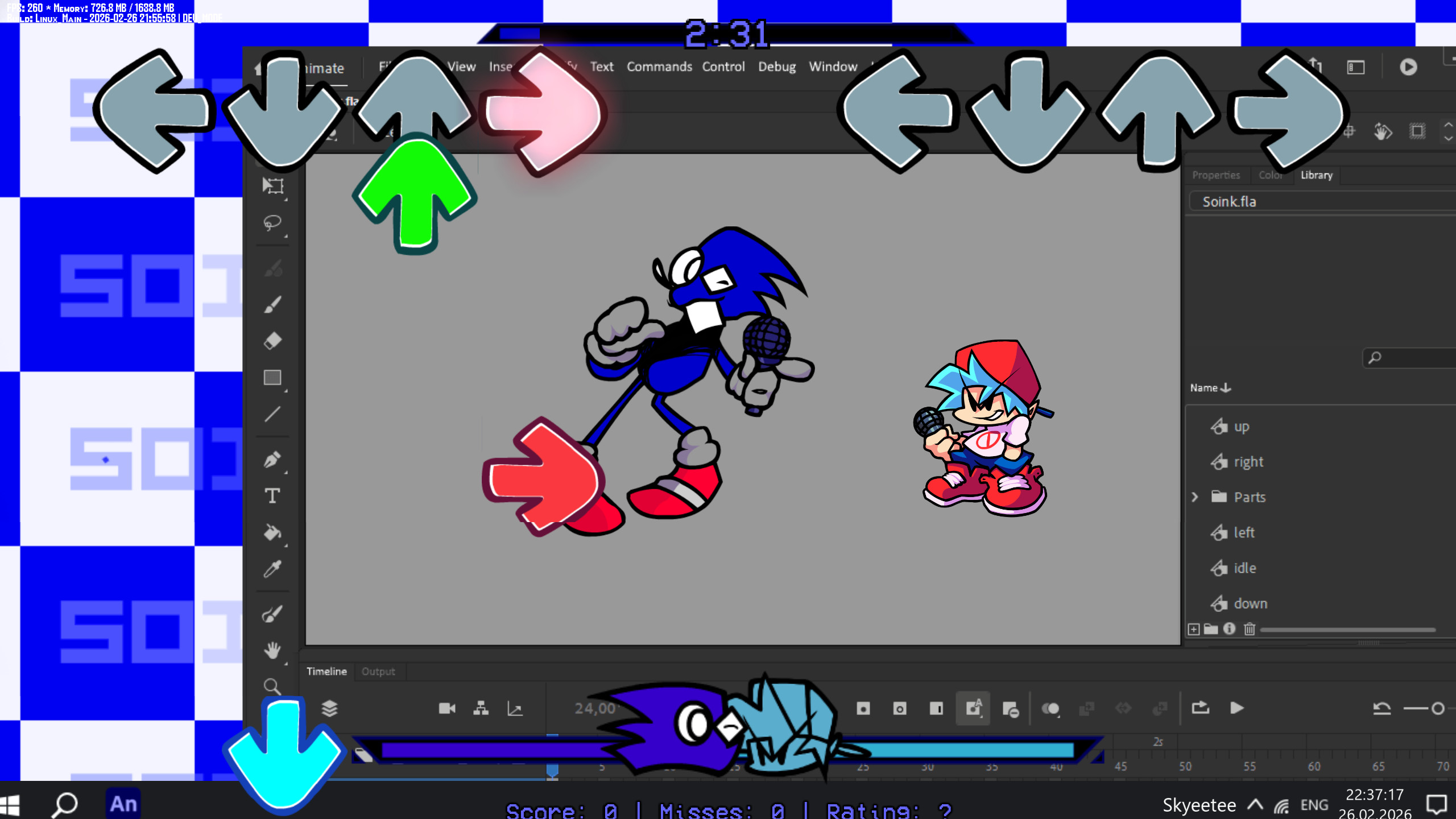 Screenshot 5 for FNF': Restoration of Sonic.EXE Unfinished Build