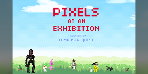 Cover image for Pixels at an Exhibition