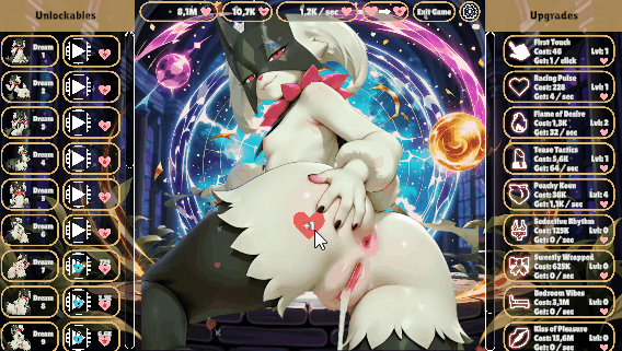 Screenshot 2 for Beauty Clicker: Meowca's Dreams