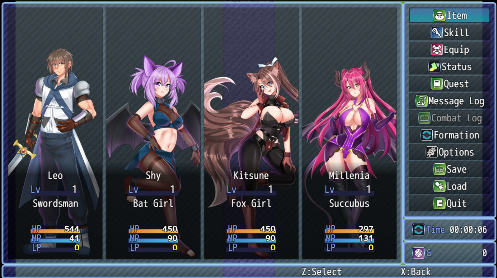 Screenshot 7 for Monster Girl Invasion RPG - Part 1