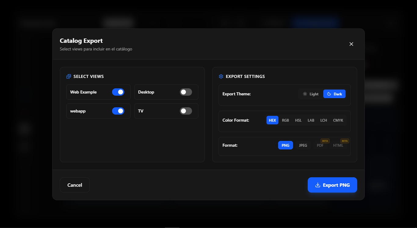 Screenshot 6 for OctoPalette - Professional Color Palette Generator
