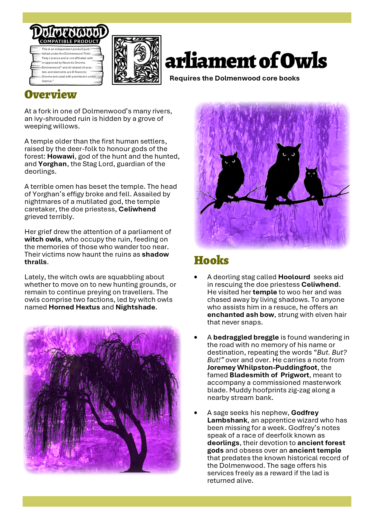 Screenshot 2 for Parliament of Owls