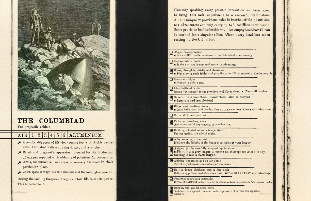 Screenshot 7 for TRIP TO THE MOON - TTRPG Collage