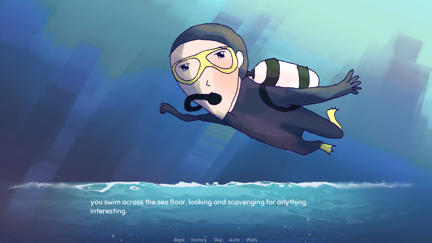 Screenshot 3 for i hit my head and now there are ancient fish men ?!?
