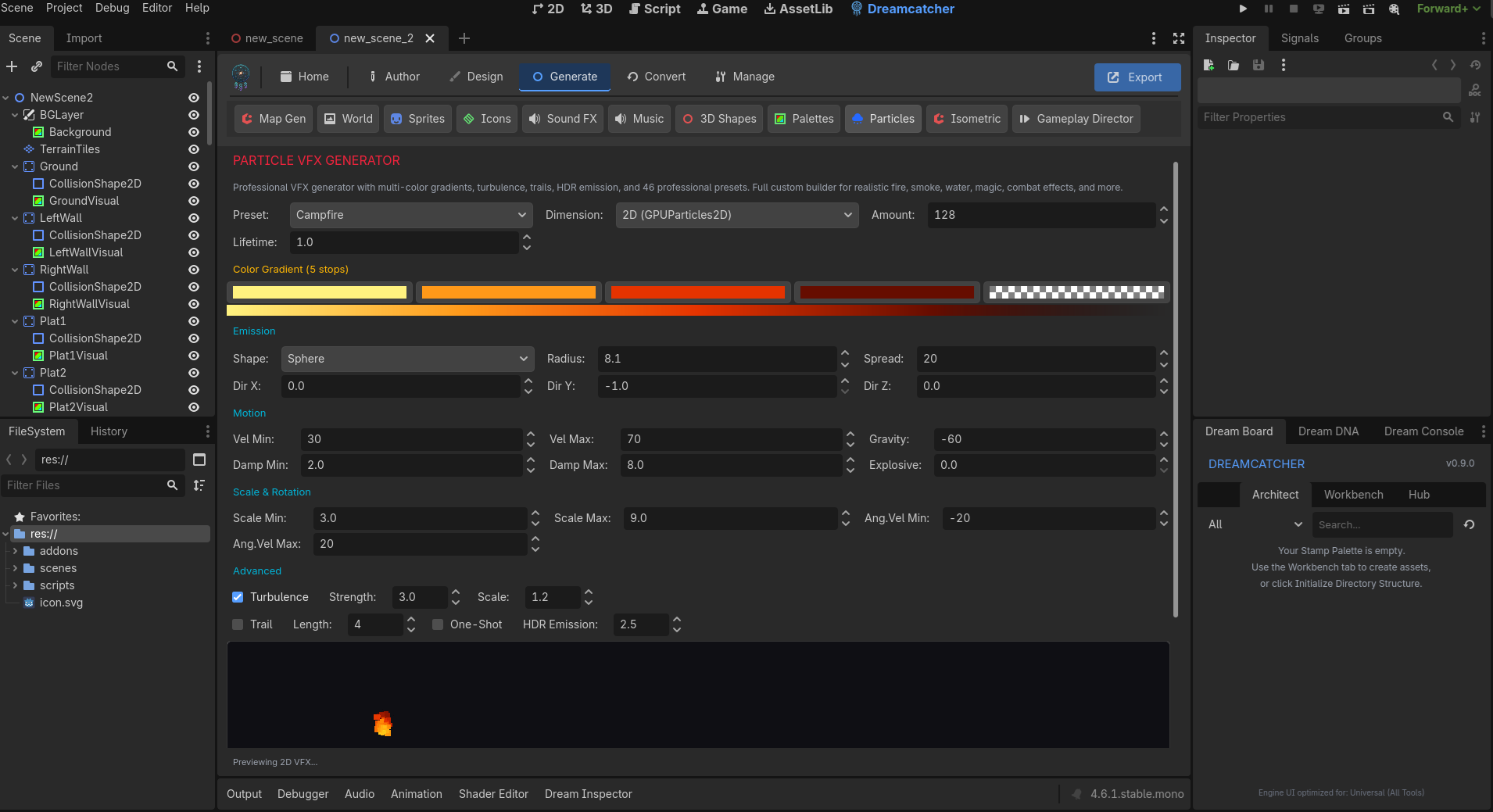 Screenshot 14 for Dreamcatcher For Godot: Godot Game Creation Toolkit [Godot Plugin/Addon]