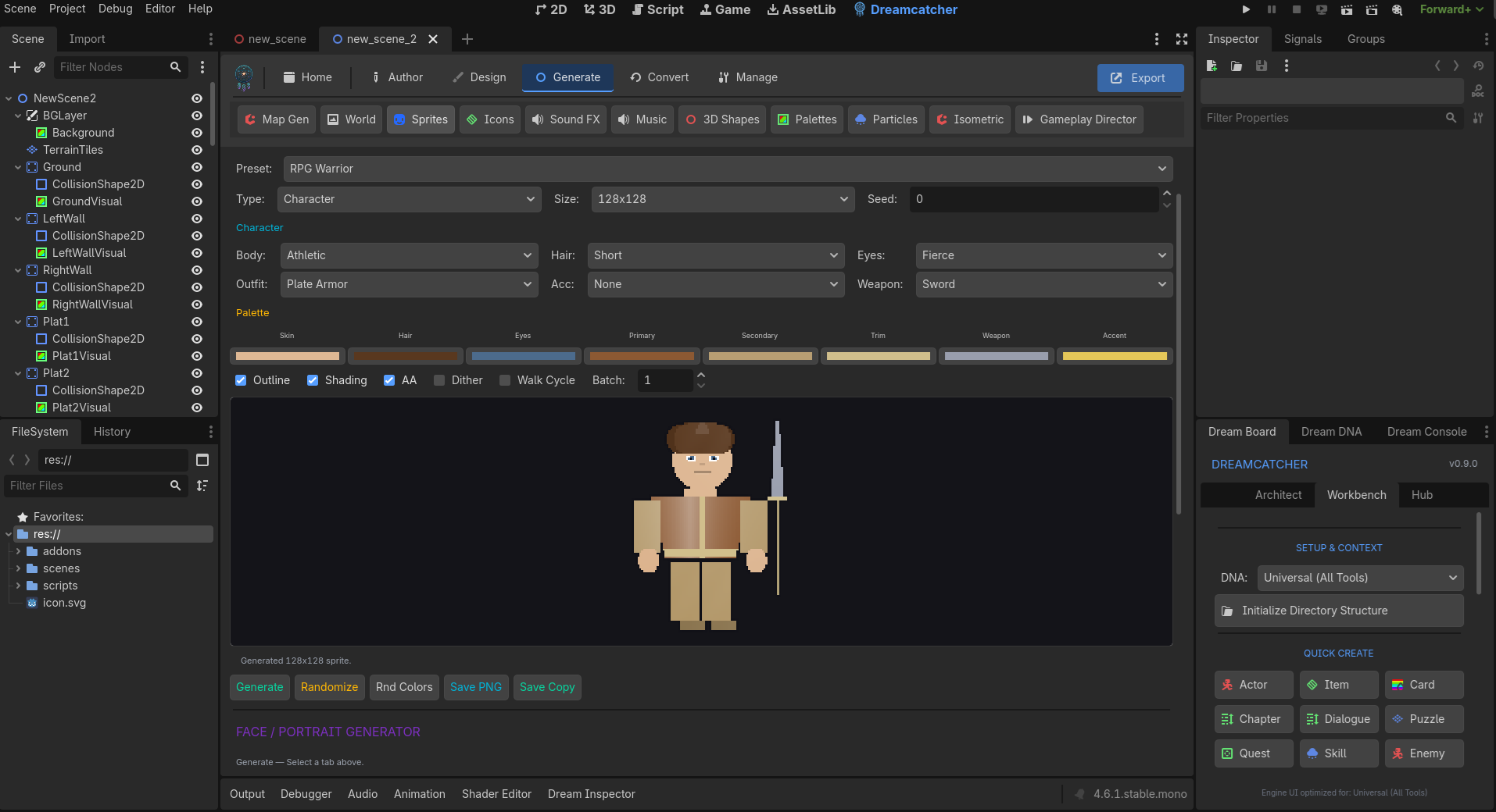 Screenshot 20 for Dreamcatcher For Godot: Godot Game Creation Toolkit [Godot Plugin/Addon]