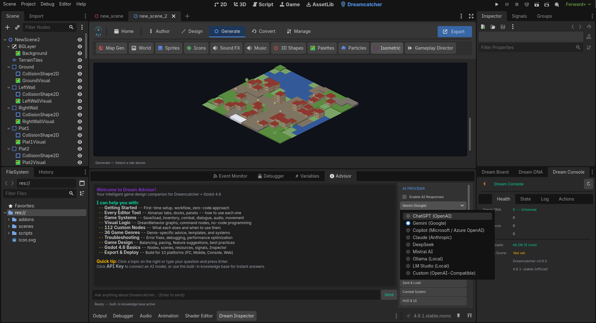 Screenshot 23 for Dreamcatcher For Godot: Godot Game Creation Toolkit [Godot Plugin/Addon]
