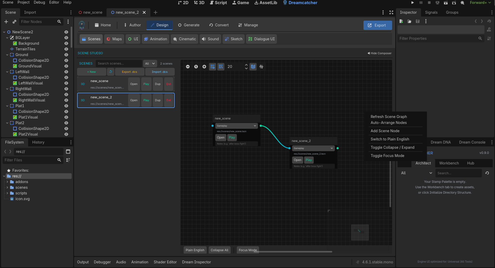 Screenshot 8 for Dreamcatcher For Godot: Godot Game Creation Toolkit [Godot Plugin/Addon]