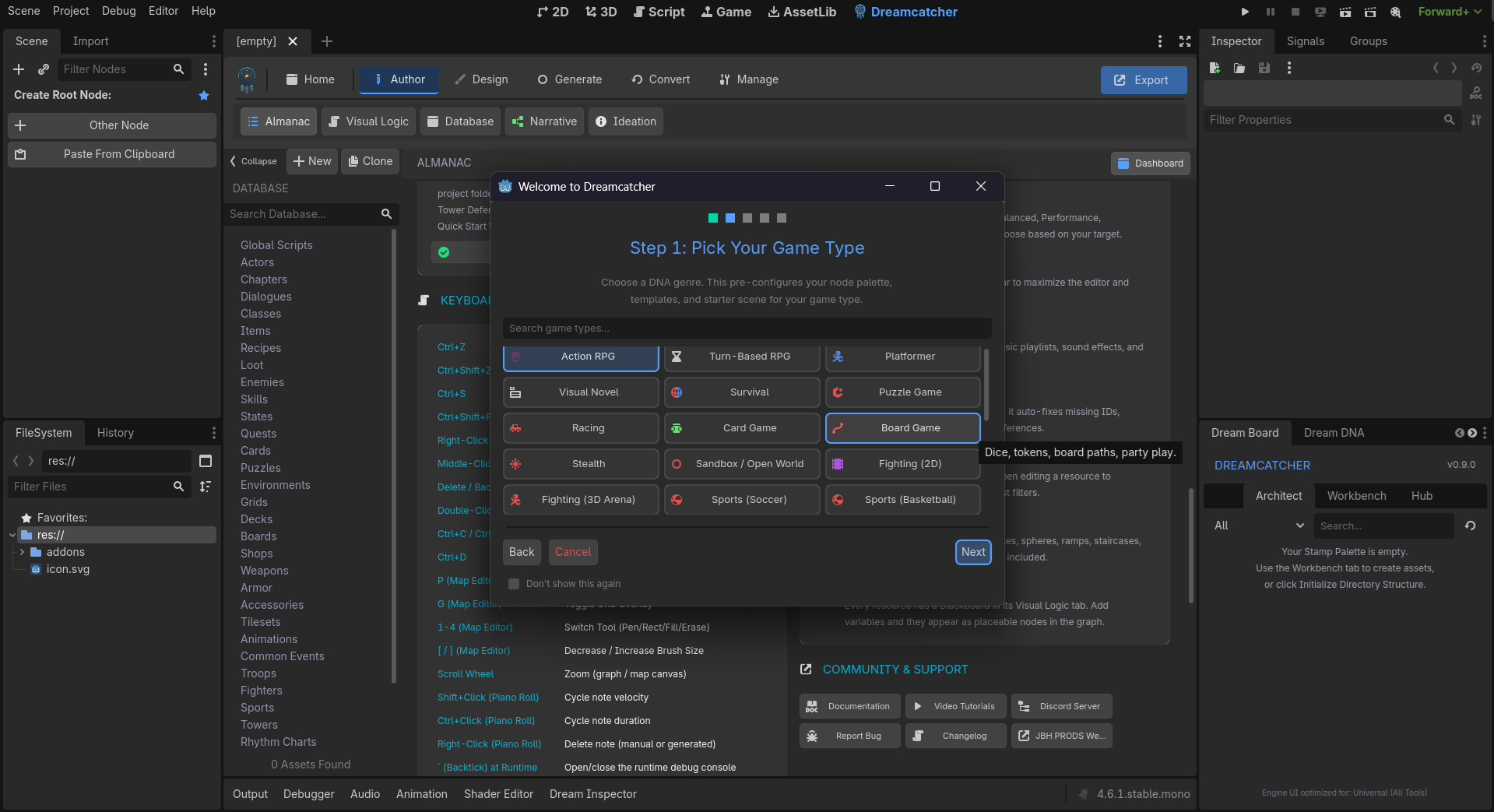 Screenshot 4 for Dreamcatcher For Godot: Godot Game Creation Toolkit [Godot Plugin/Addon]