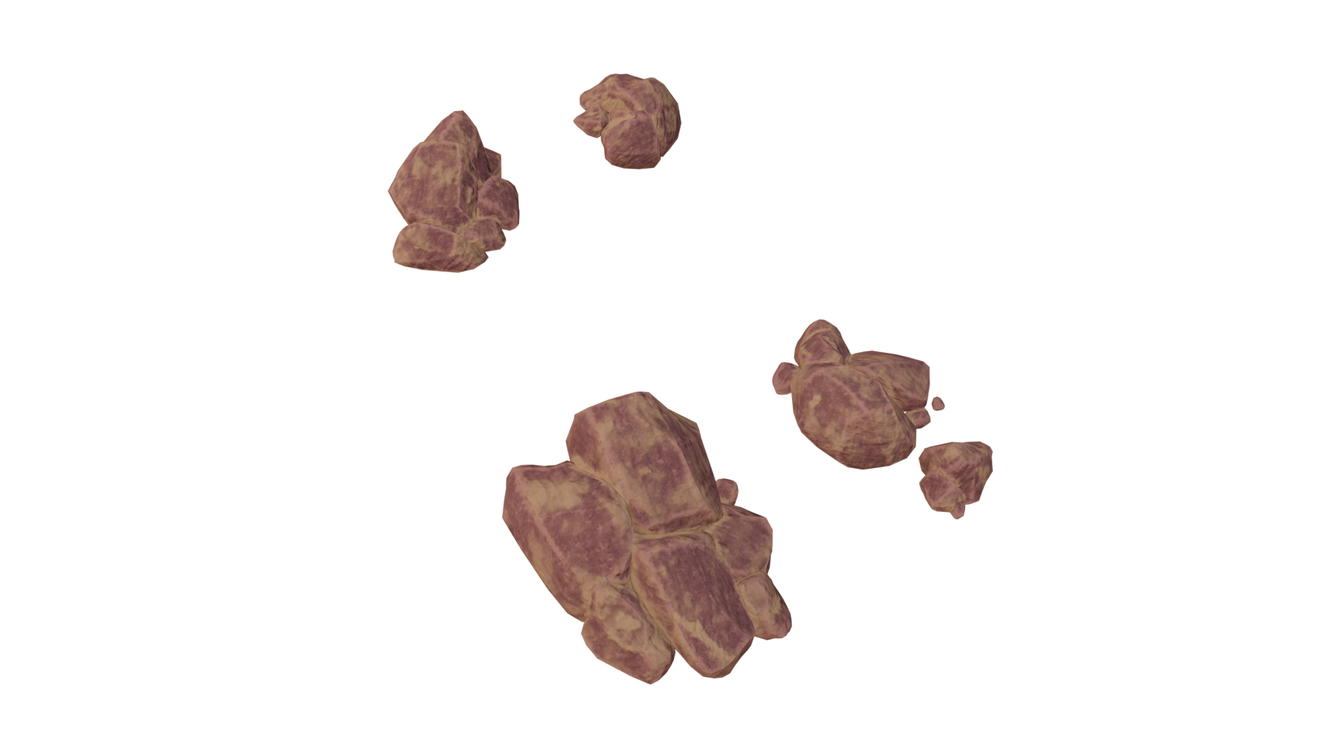 PSX DESERT : ROCKS by mooham3d