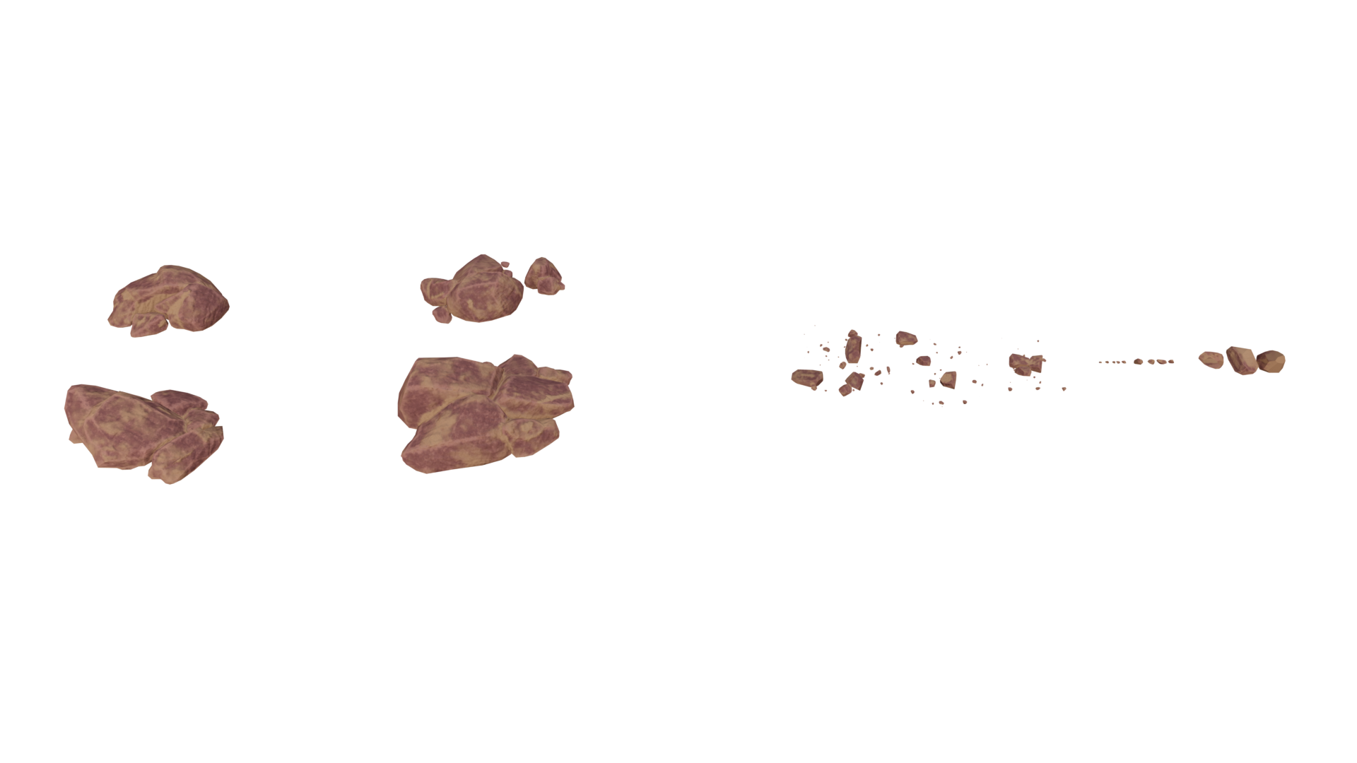 PSX DESERT : ROCKS by mooham3d