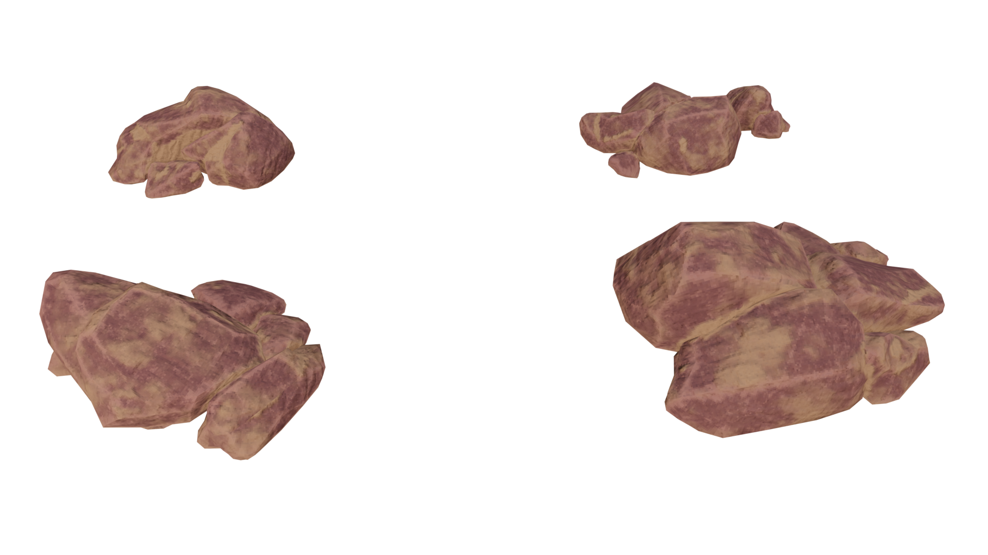 PSX DESERT : ROCKS by mooham3d