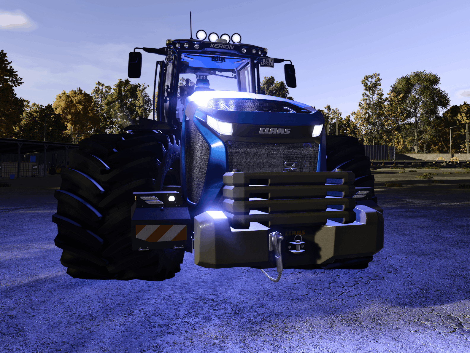 Screenshot 2 for BGUK CUSTOM CLAAS EXERION 12