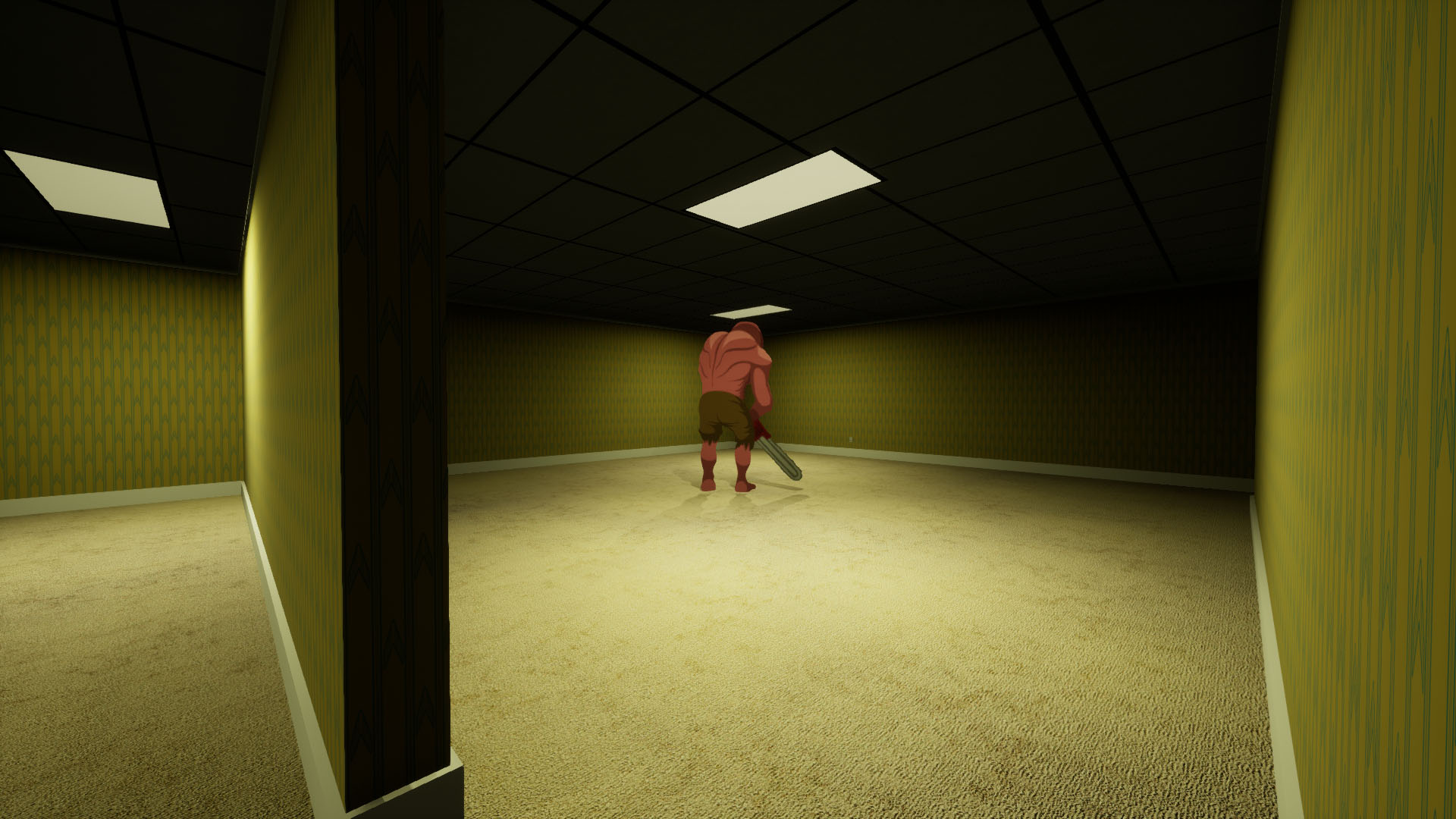 Wandering In The Backrooms (Level 0)