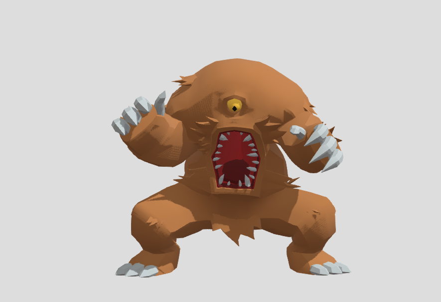 Mapinguari 3D Model by Artisan Goblin