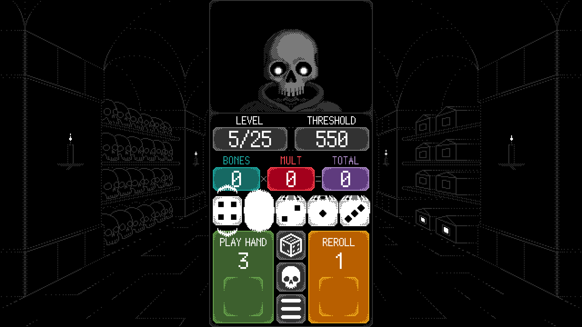 Screenshot 3 for Dice of Kalma: Underworld Deckbuilder Demo