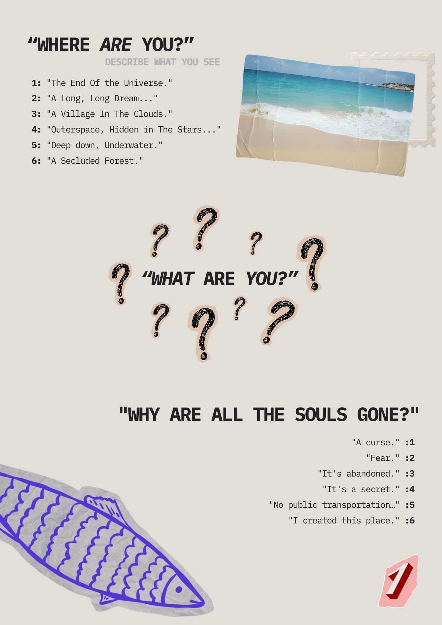 Screenshot 5 for FISHING AND SELF REFLECTIONS: Solo TTRPG Journaling Game